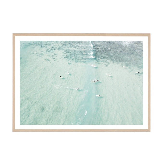 Reefside Surfers Print