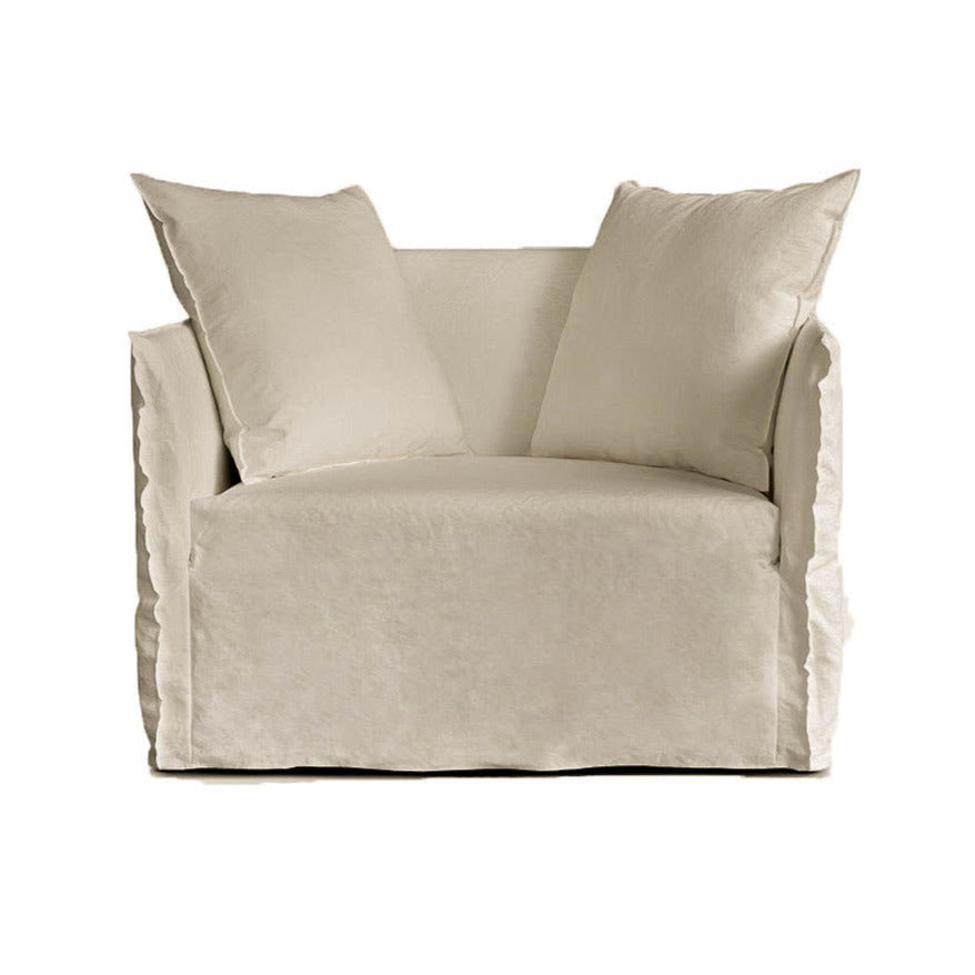 Loose Linen Love Seat - Coastal Living