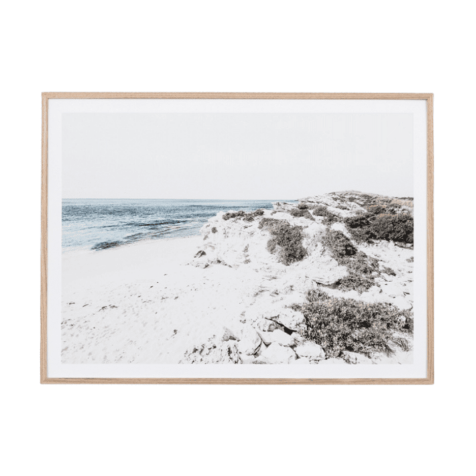 Blue Bay Scape Print