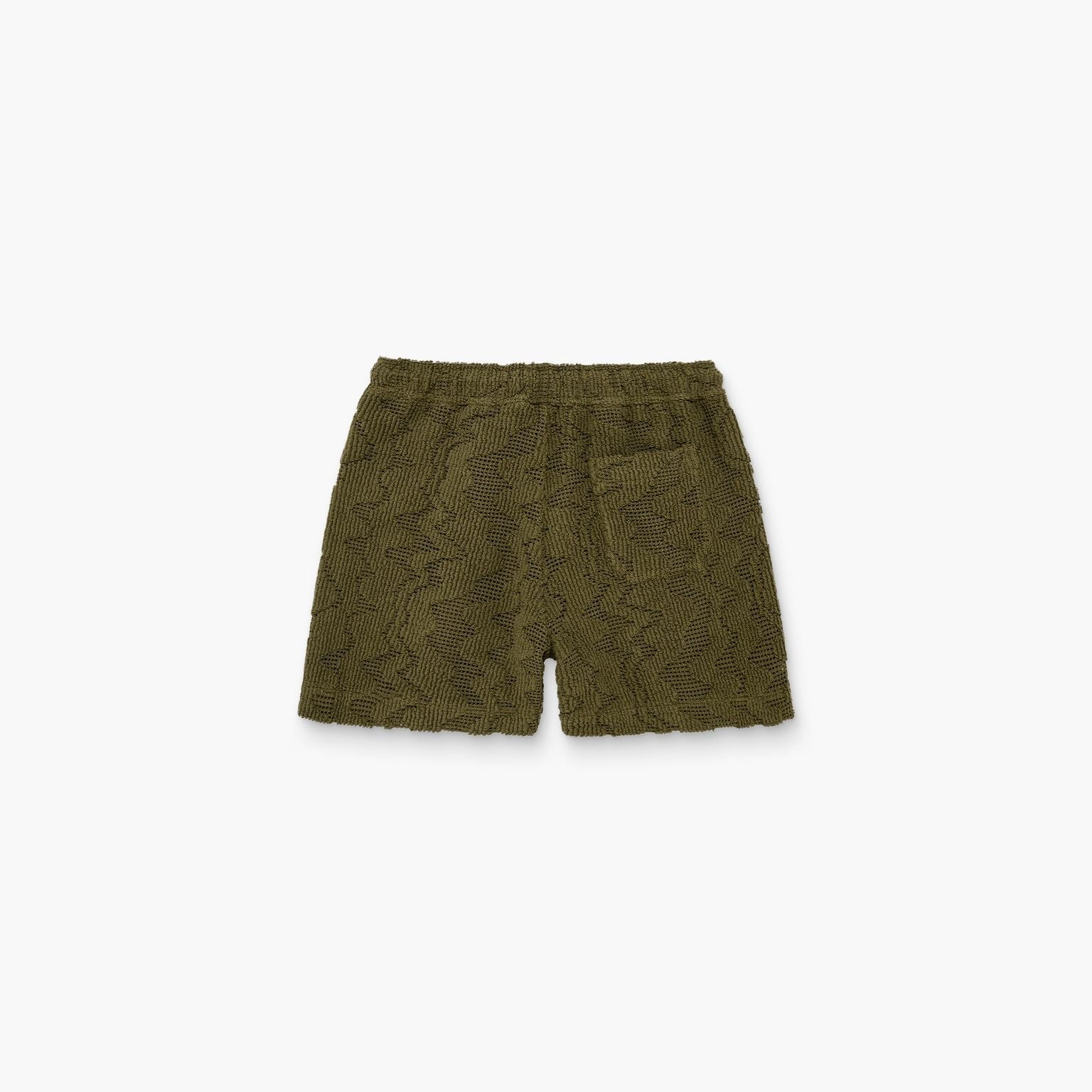 Pine Verve Crochet Shorts