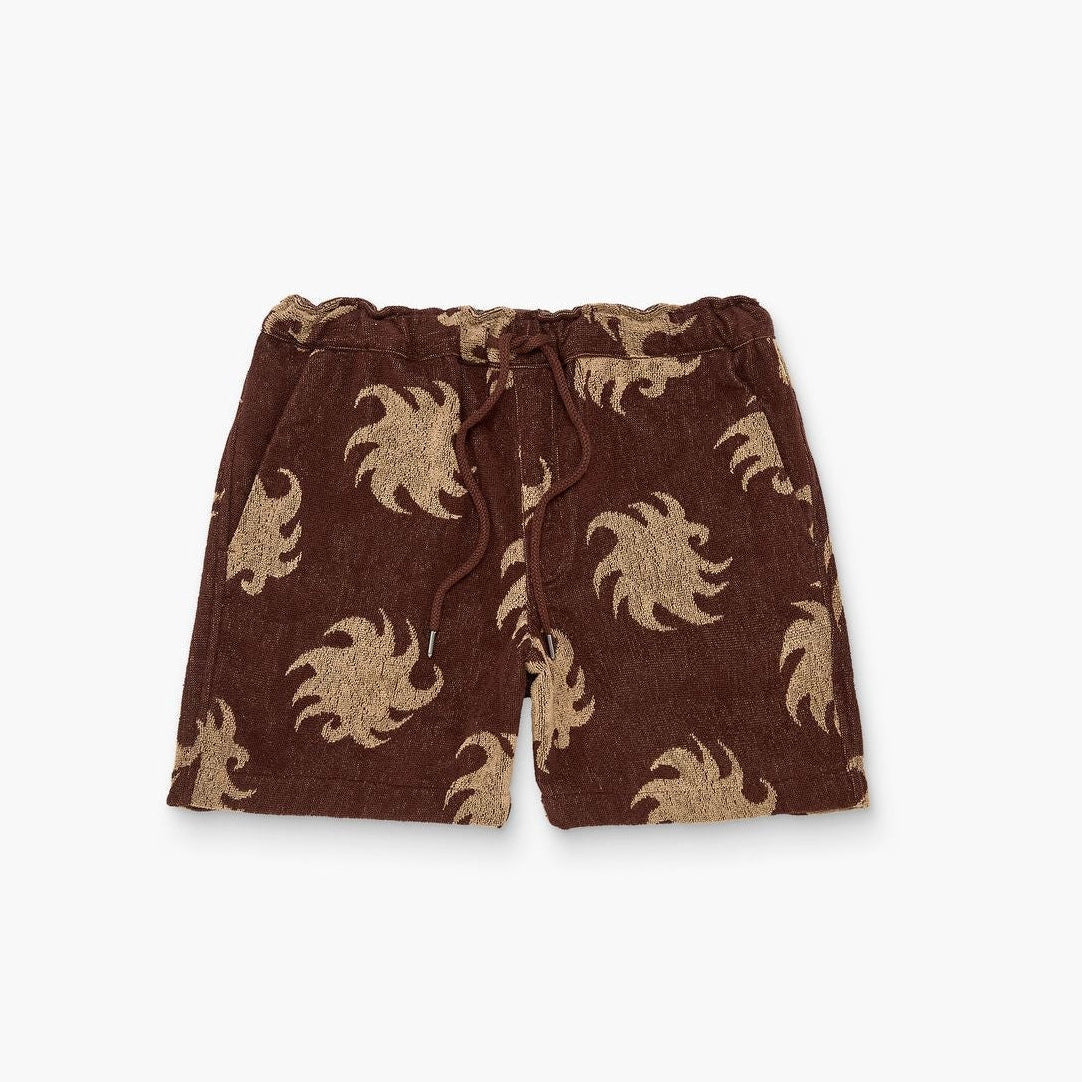 Mocha Ember Terry Shorts