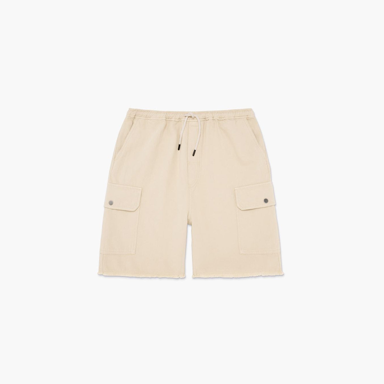 Ecru Mitty Canvas Shorts