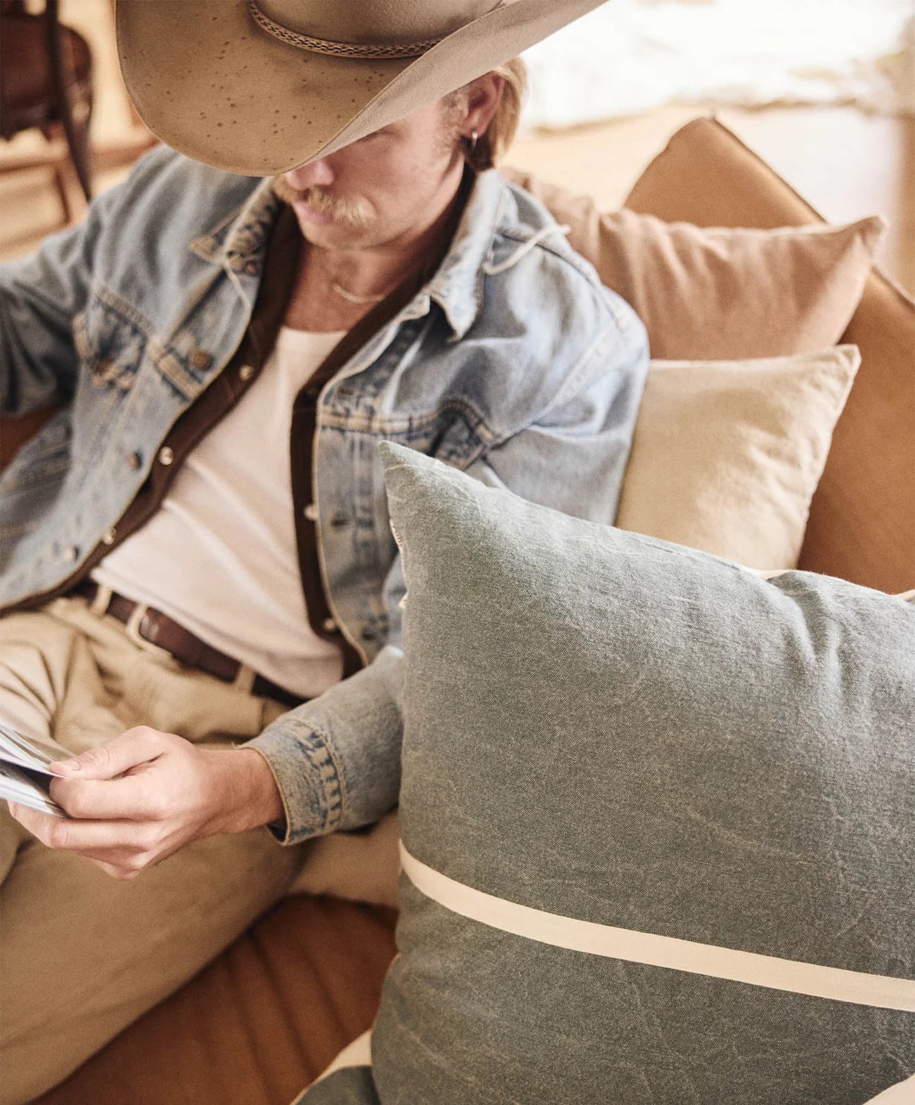 Wanderful Cushion | Silver Pine