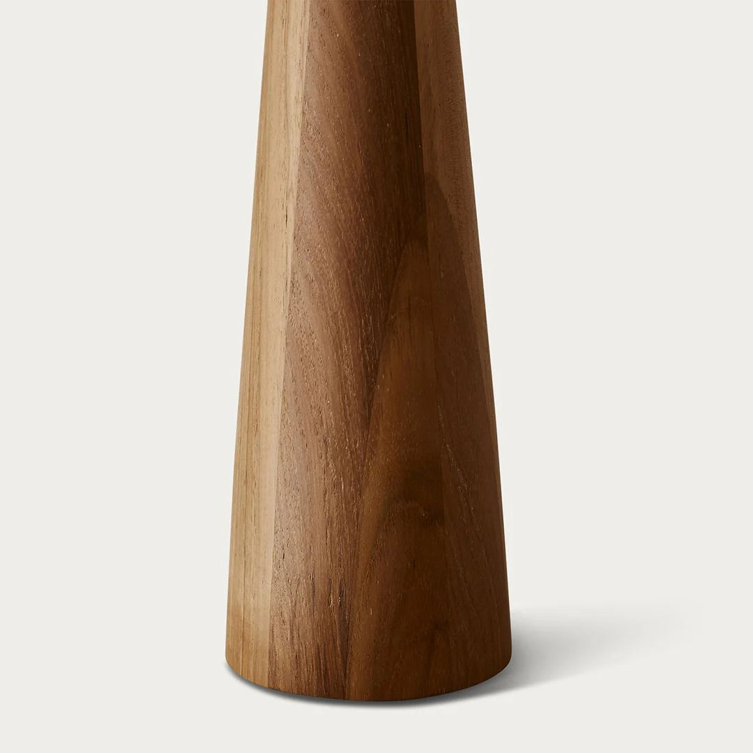 Asymmetrical Linen Table Lamp