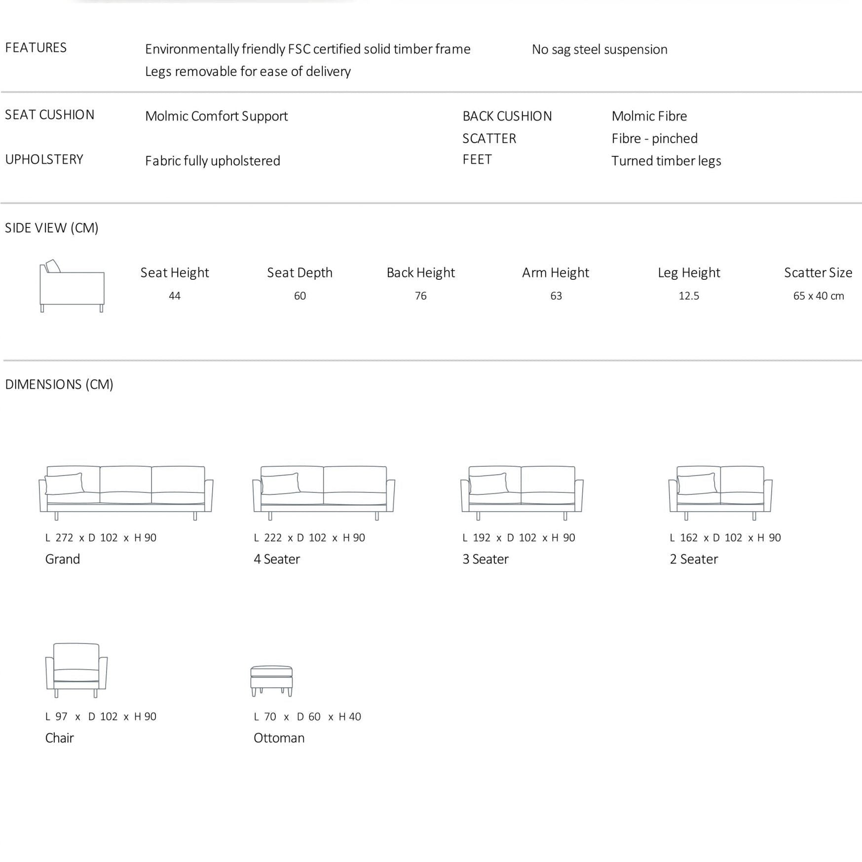 Alpine Modular Sofa - Coastal Living