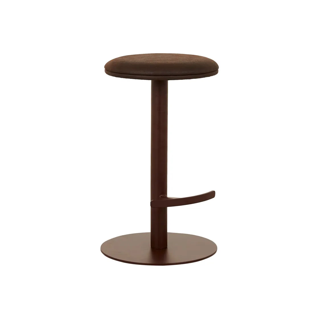 Plum Swivel Barstool