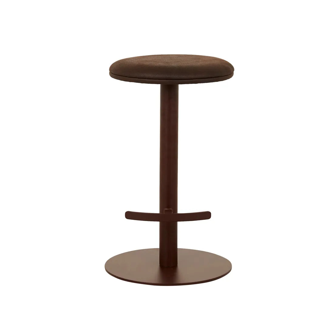 Plum Swivel Barstool