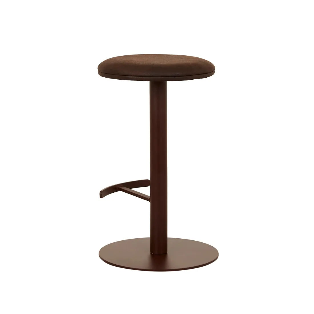Plum Swivel Barstool