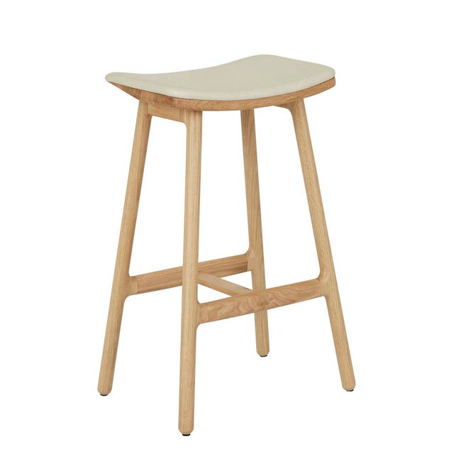 Sketch Odd Upholstered Barstool - Coastal Living