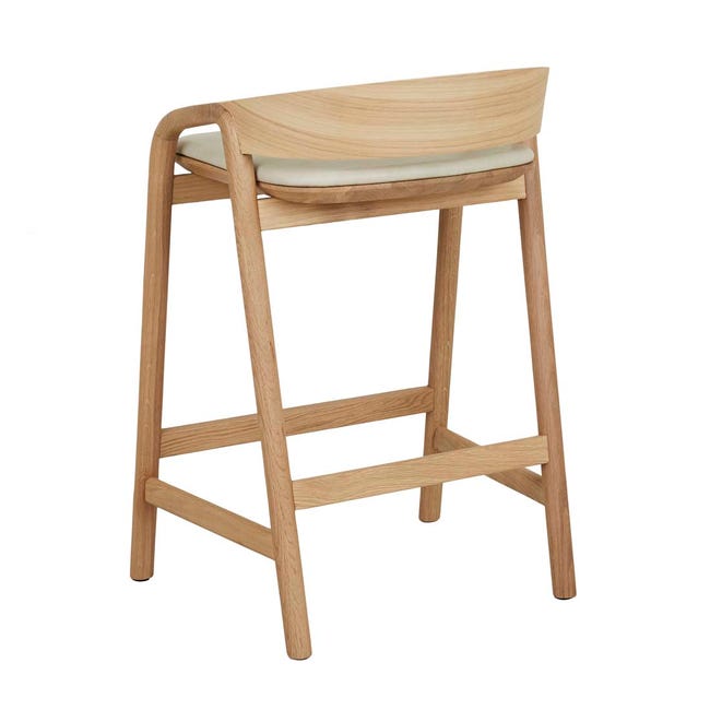 Tolv Inlay Upholstered Barstool - Coastal Living