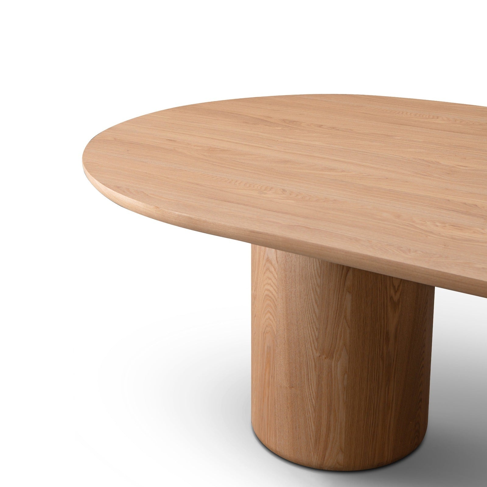 Tide Twin Pedestal Dining Table Oak