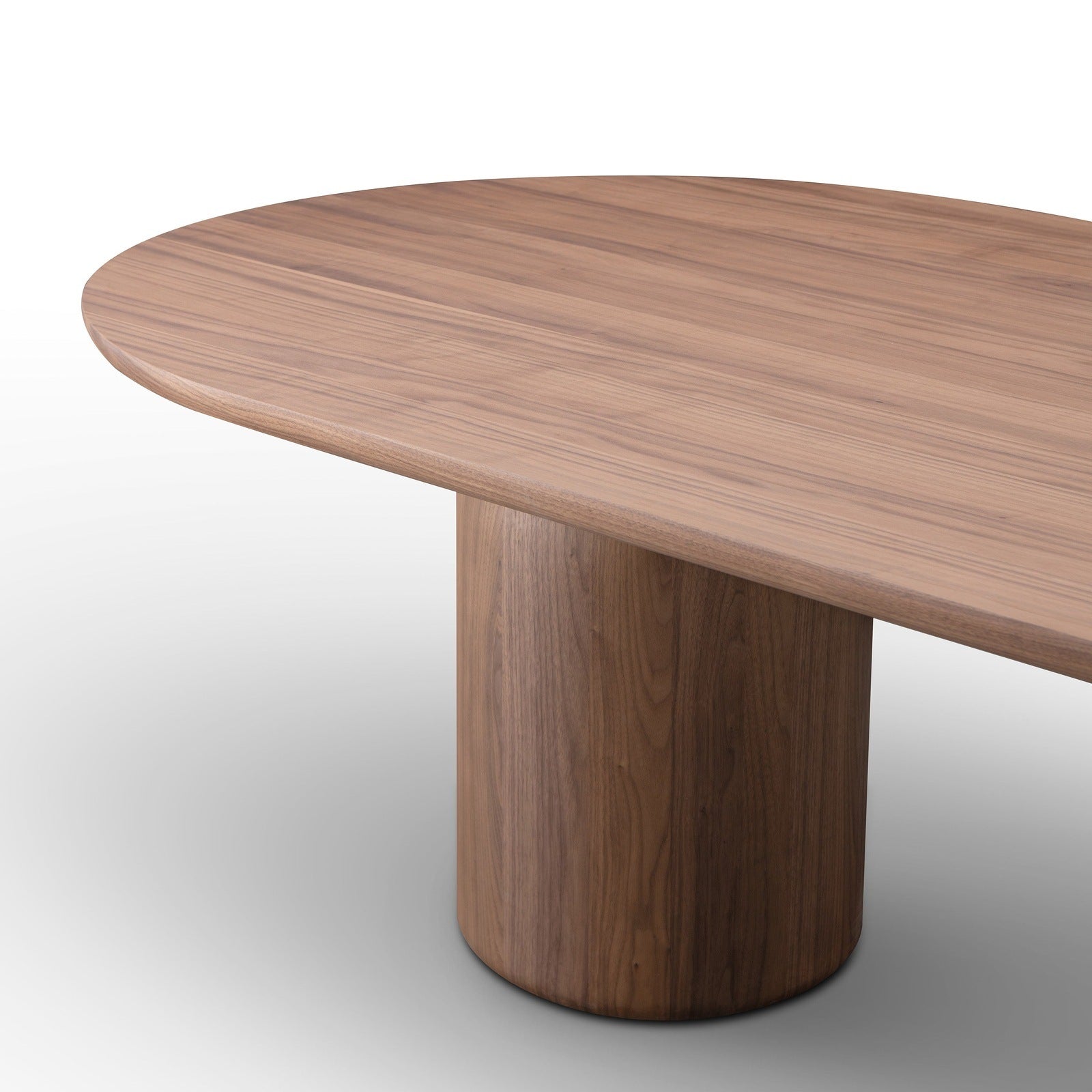 Tide Twin Pedestal Dining Table Walnut