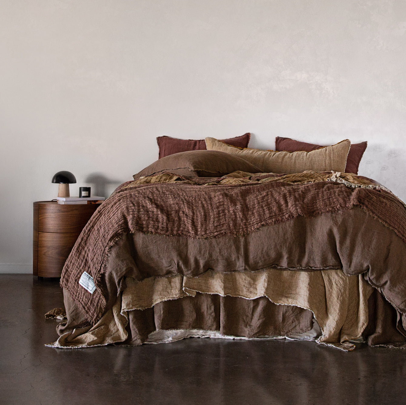 Flocca Linen Duvet Cover - Bere