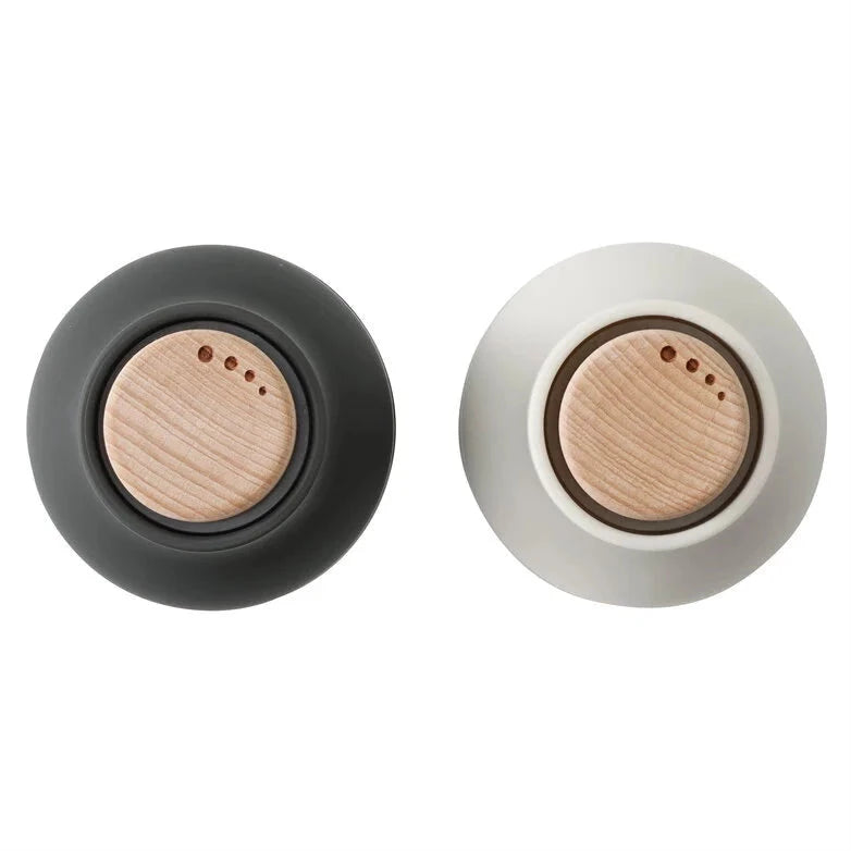 Grinder 2 pcs small, ash - carbon - beech