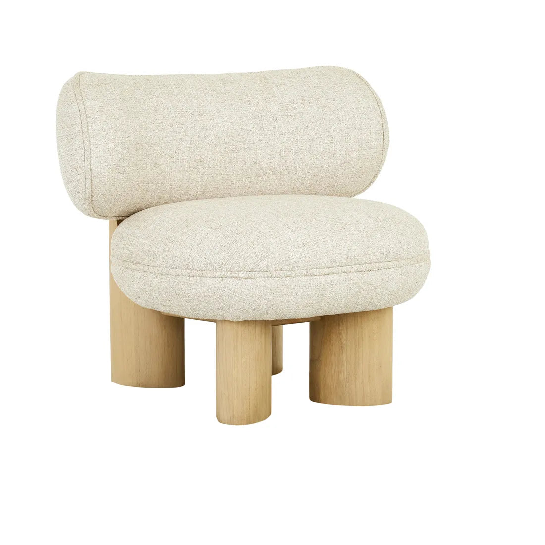 Arturo Timber Leg Occasional Chair