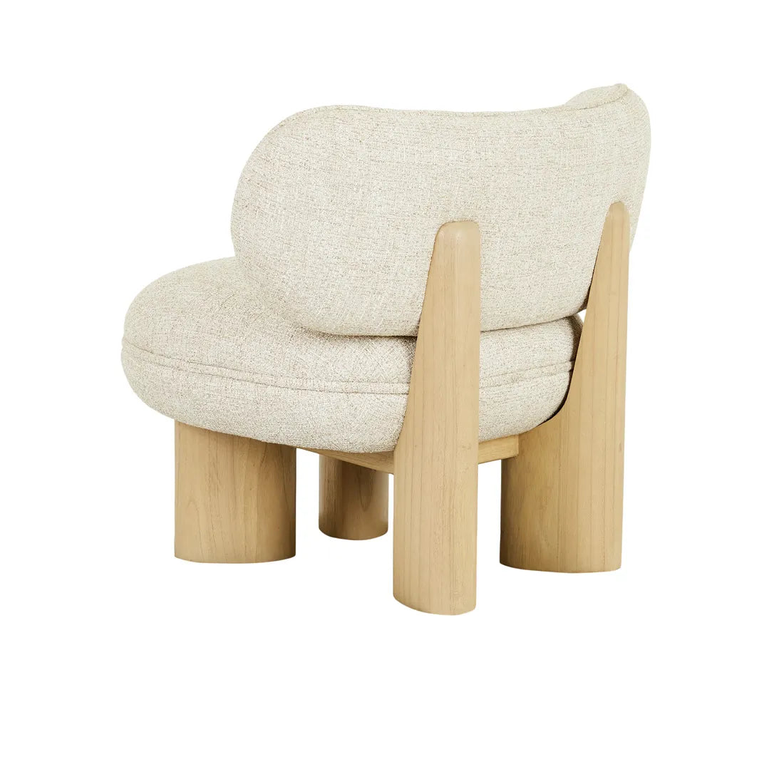 Arturo Timber Leg Occasional Chair
