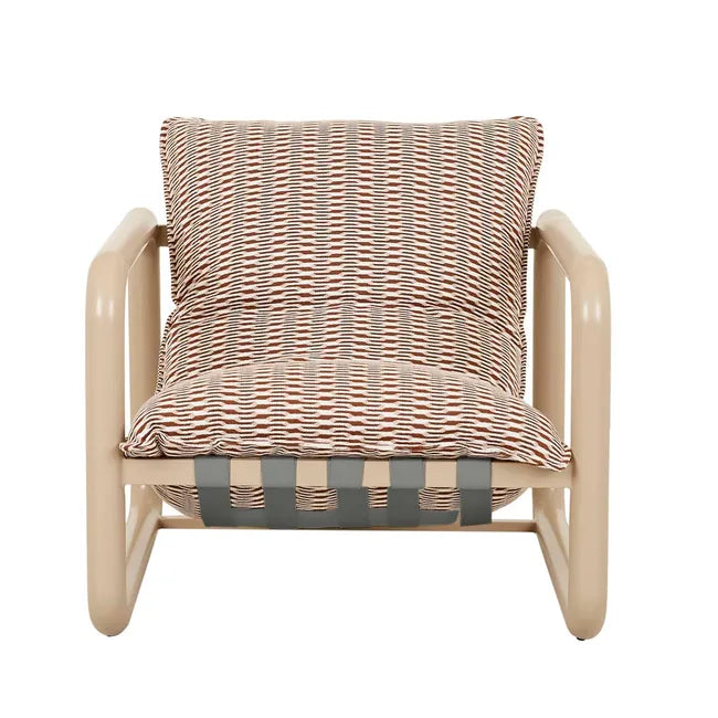 Frankie Outdoor Tube Occasional Chair