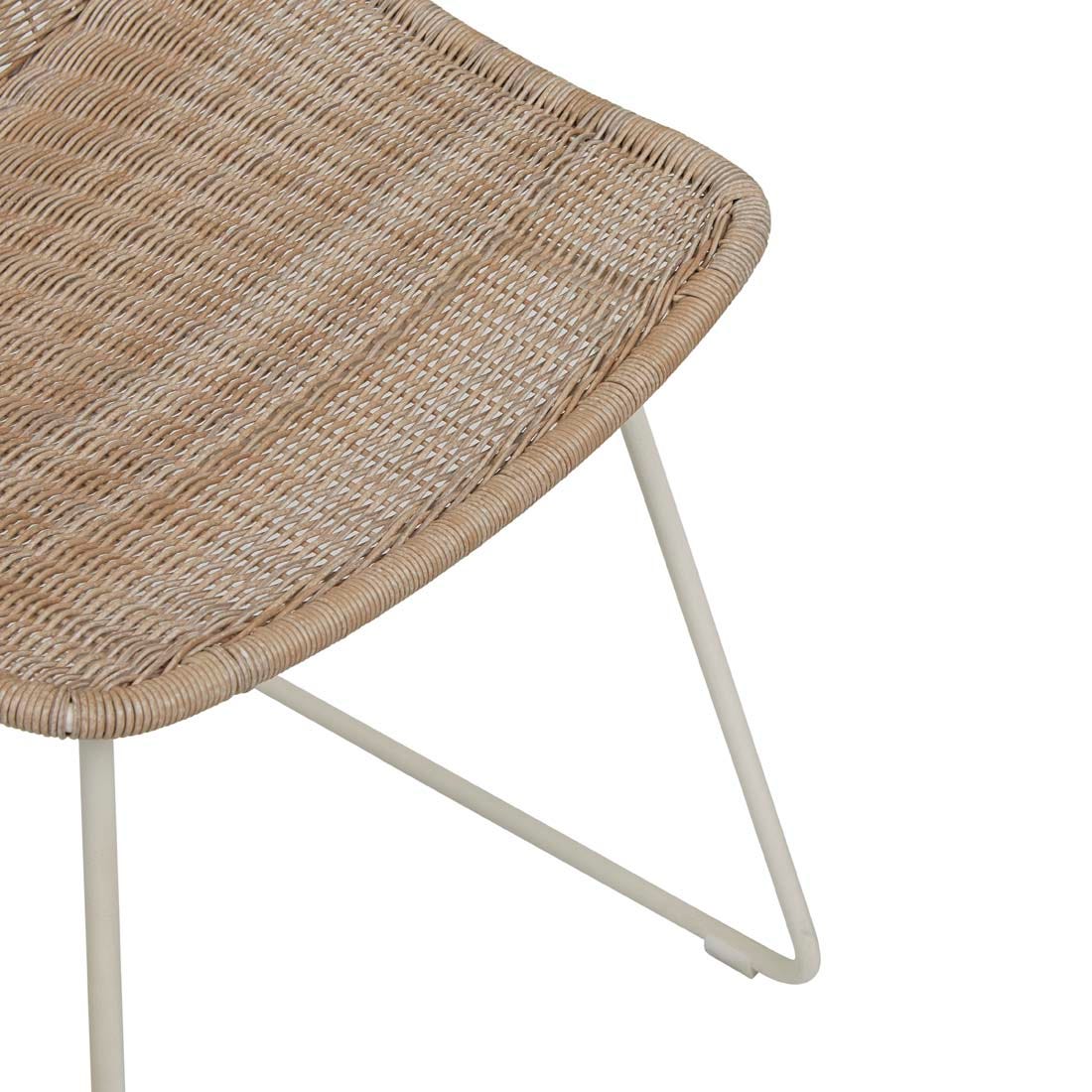 Granada Scoop Closed Weave Dining Chair - Coastal Living