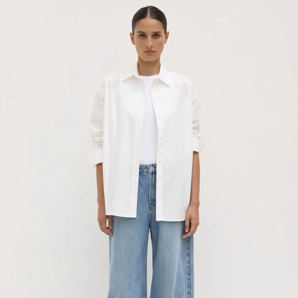 Marigold Poplin Long Sleeve Shirt