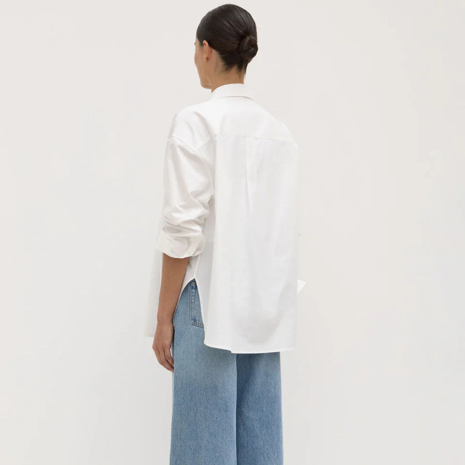 Marigold Poplin Long Sleeve Shirt