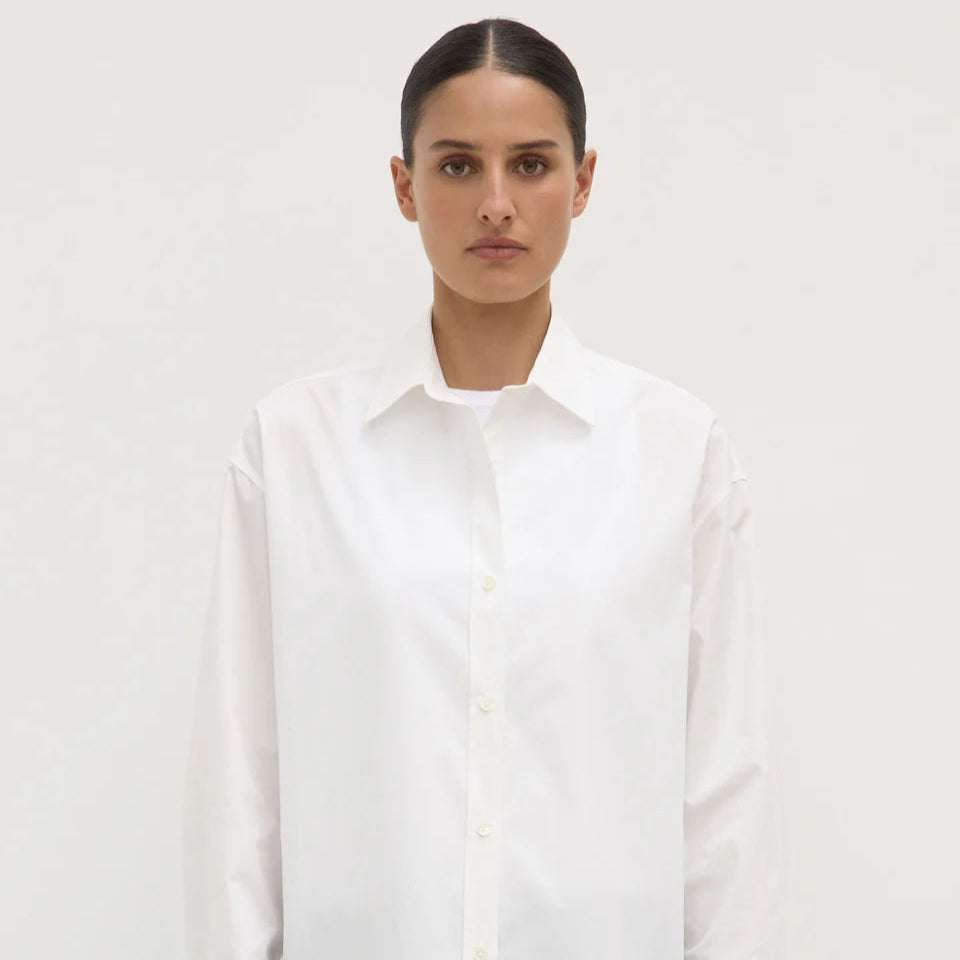 Marigold Poplin Long Sleeve Shirt