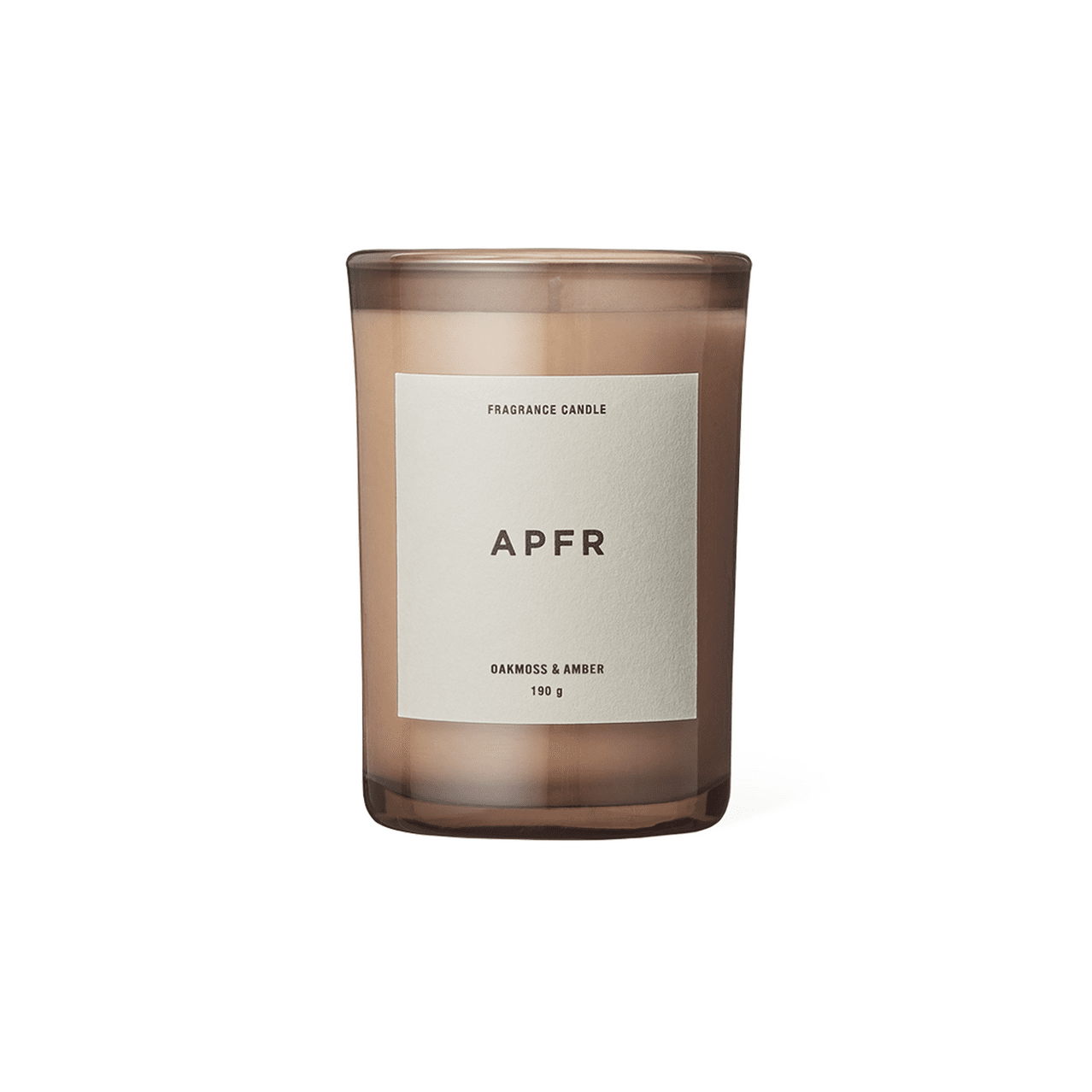 Fragrance Candle Oakmoss & Amber