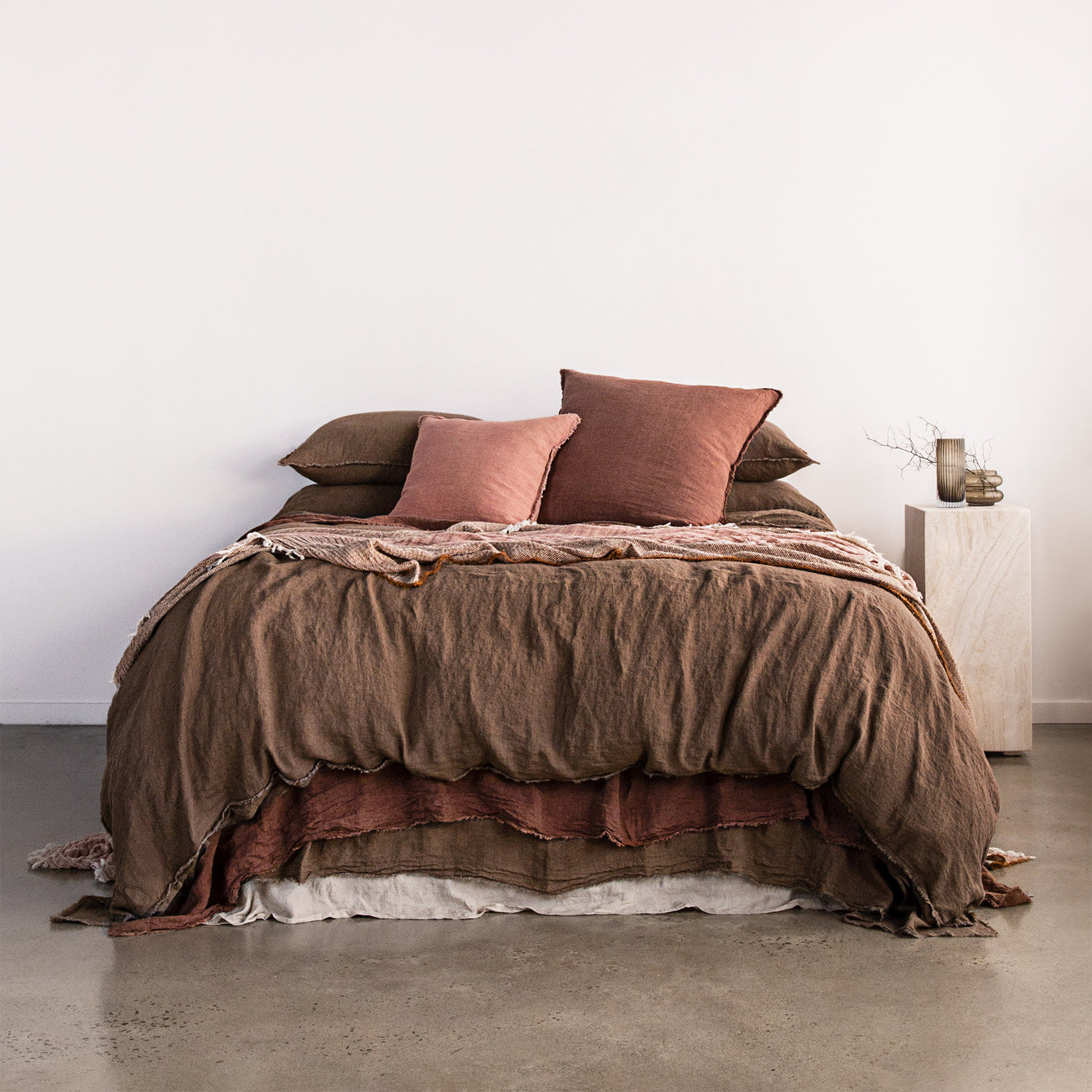 Flocca Linen Duvet Cover - Bere