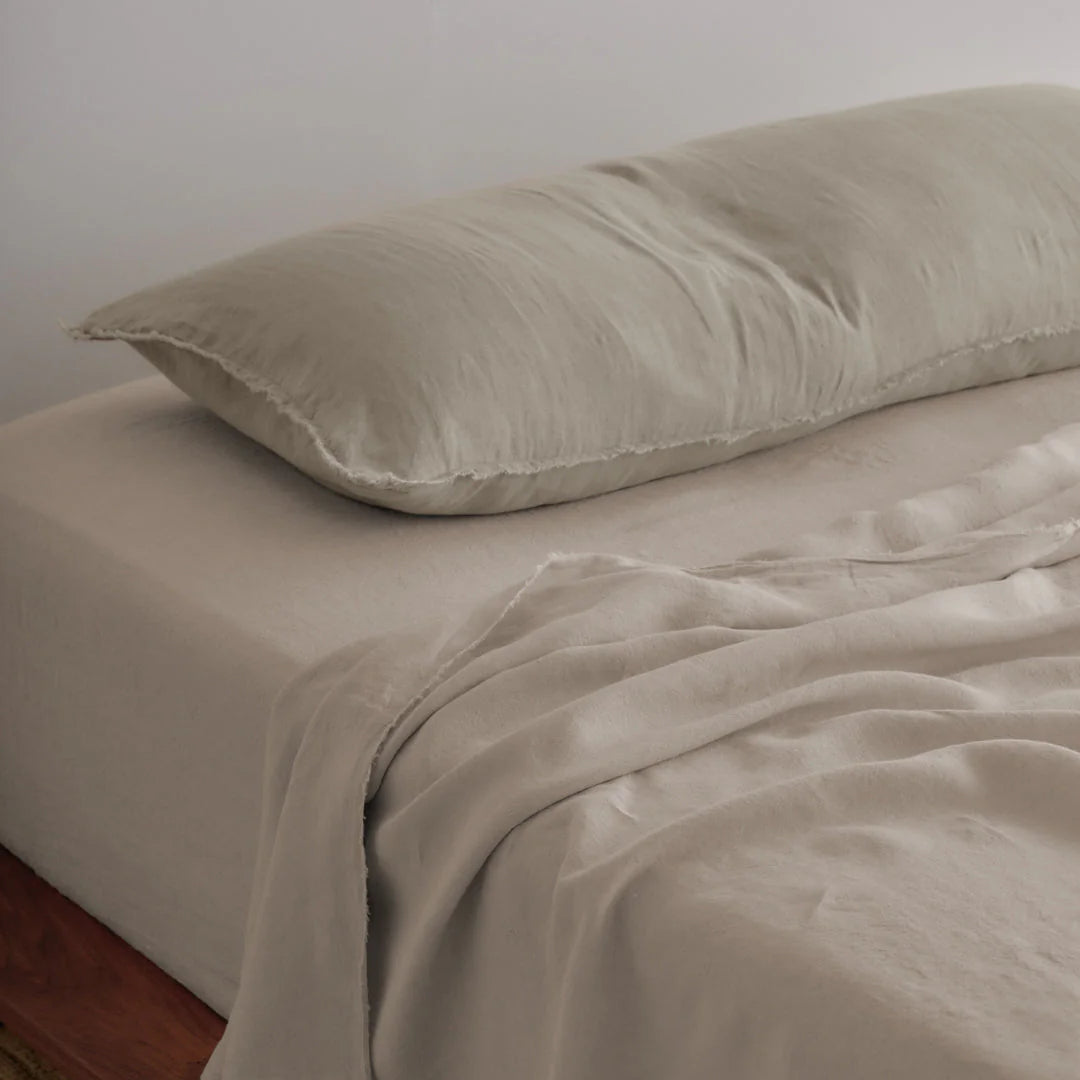 Flocca Linen Body Pillow - Cep