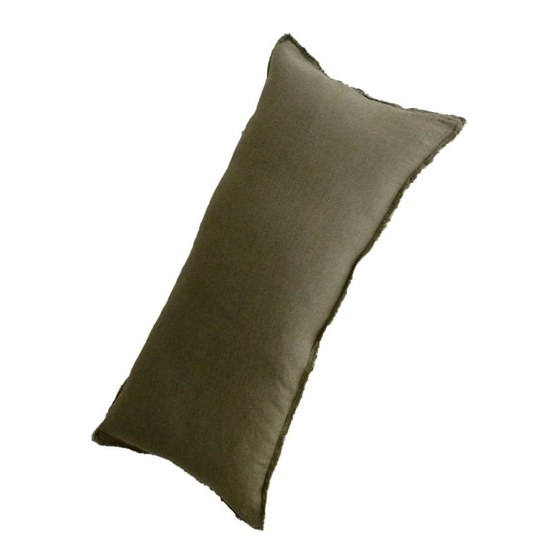Flocca Linen Body Pillow - Armee
