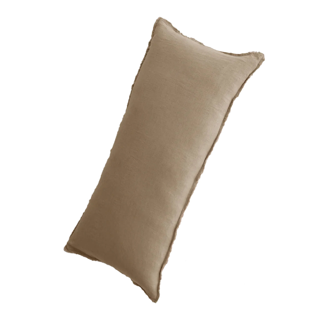 Flocca Linen Body Pillow - Carmel