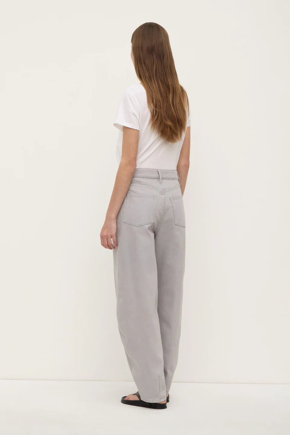 High Rise Barrel Jean