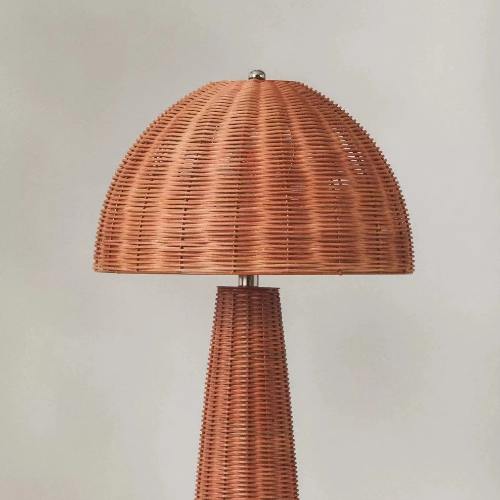 Amara Rattan Table Lamp - Coastal Living
