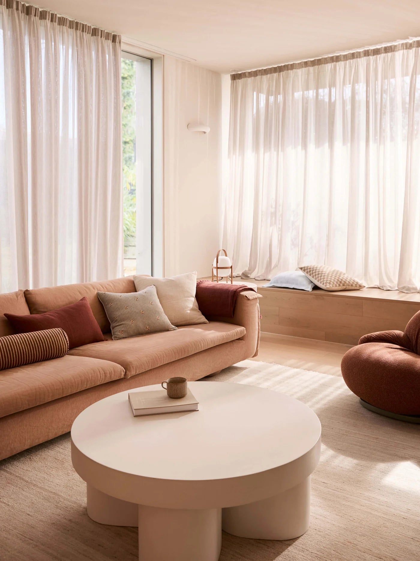 Linen Bolster Cushion