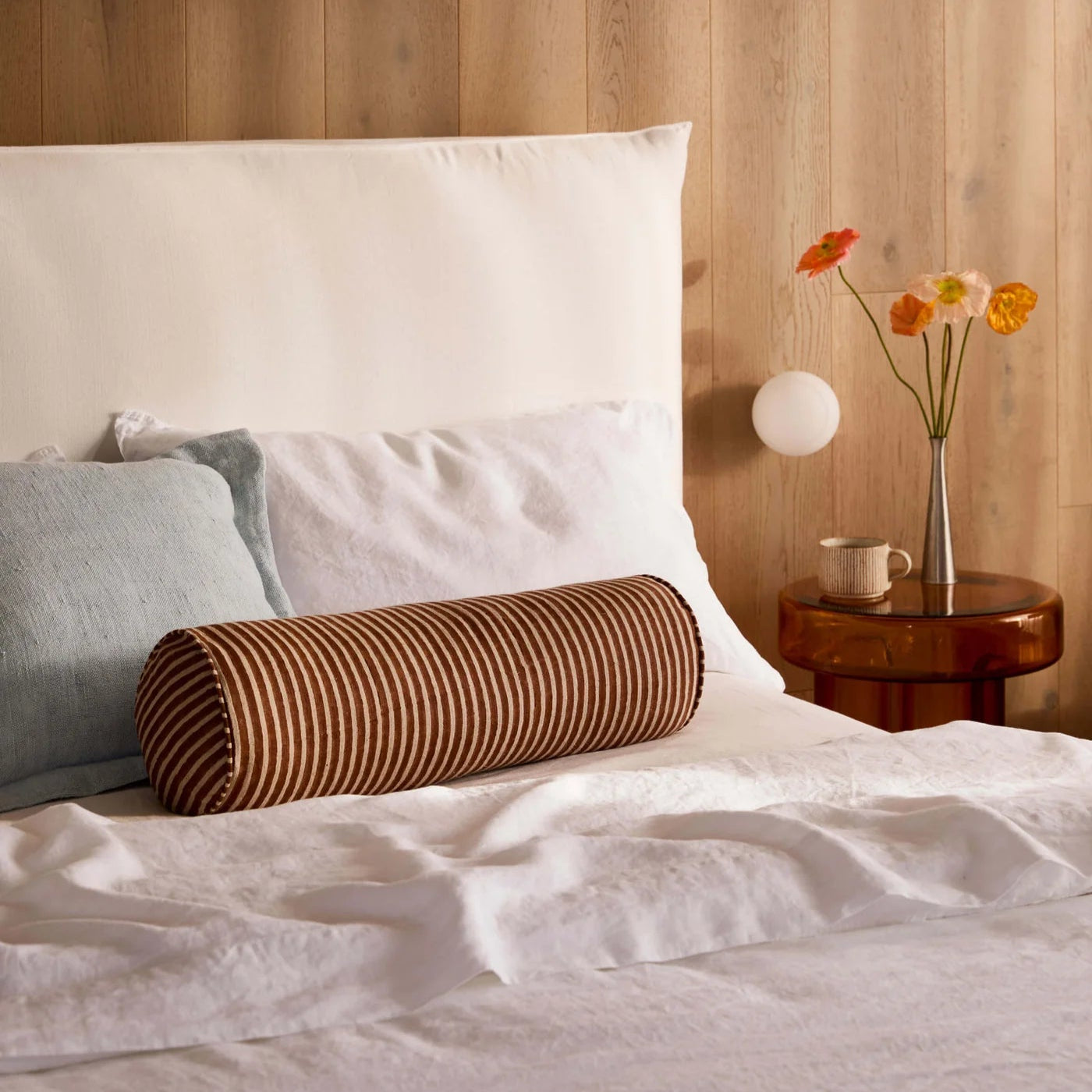 Linen Bolster Cushion