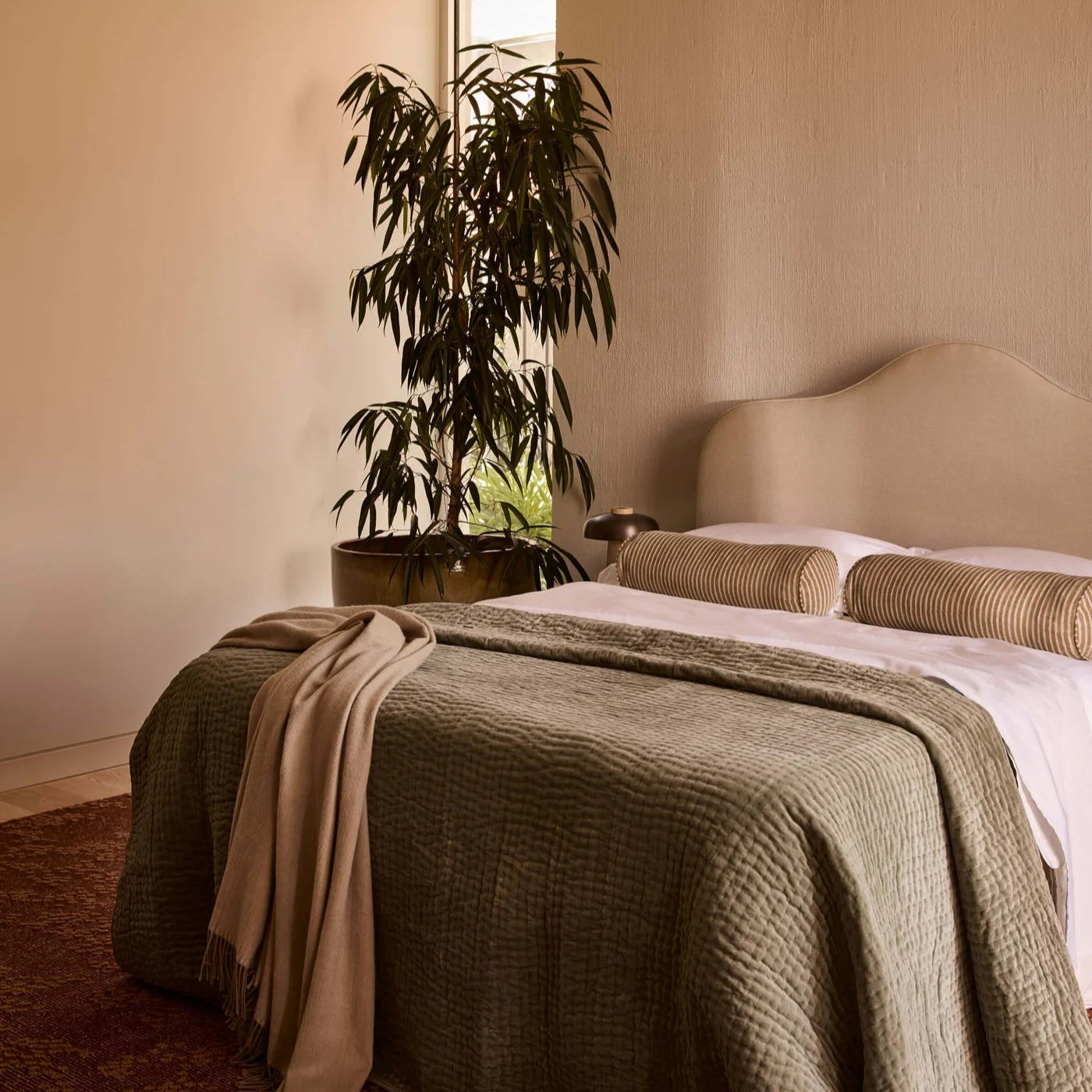 Linen Bolster Cushion