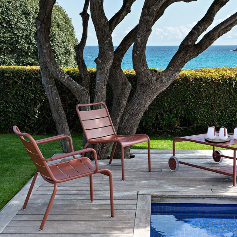 Tubular Lounge Armchair
