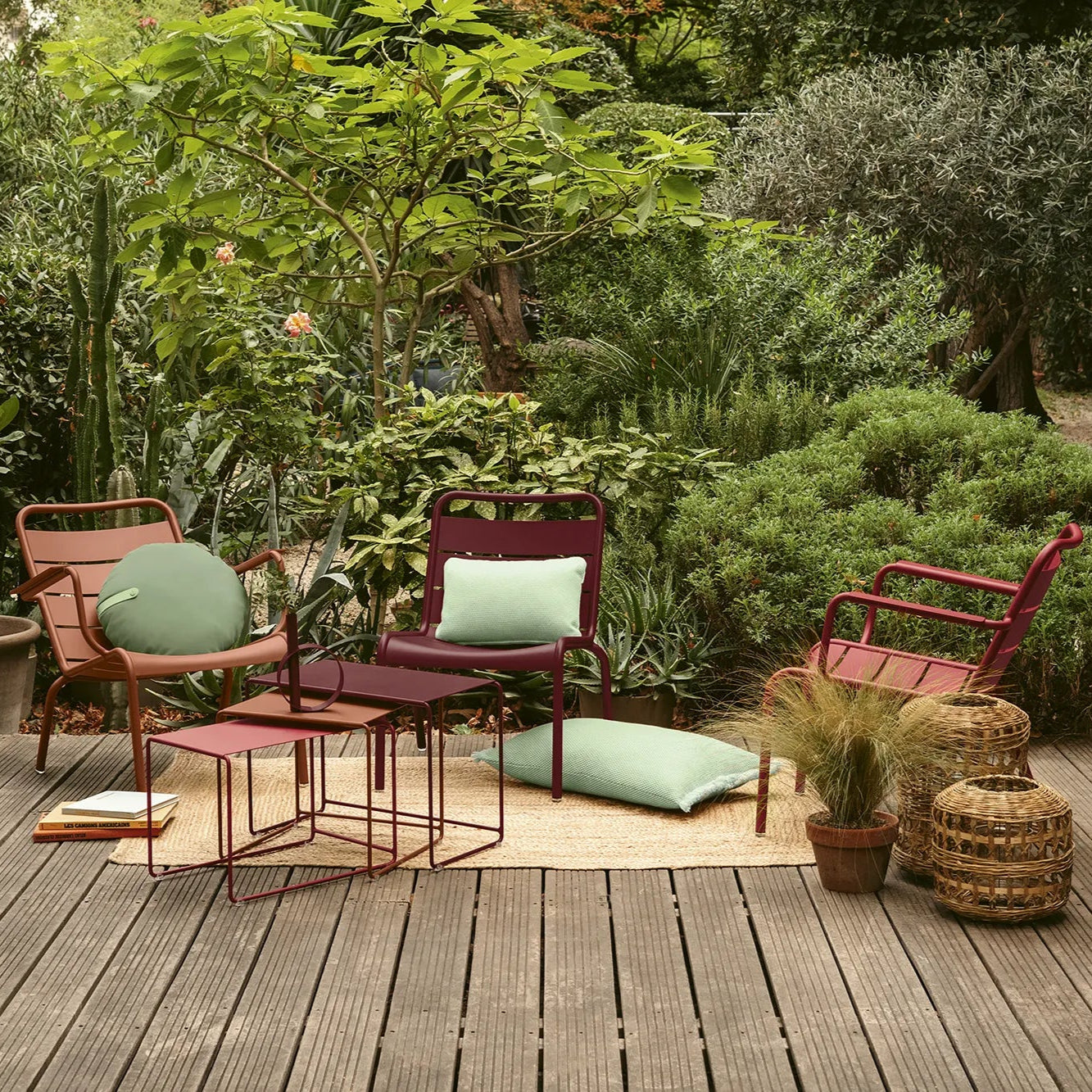 Tubular Lounge Armchair