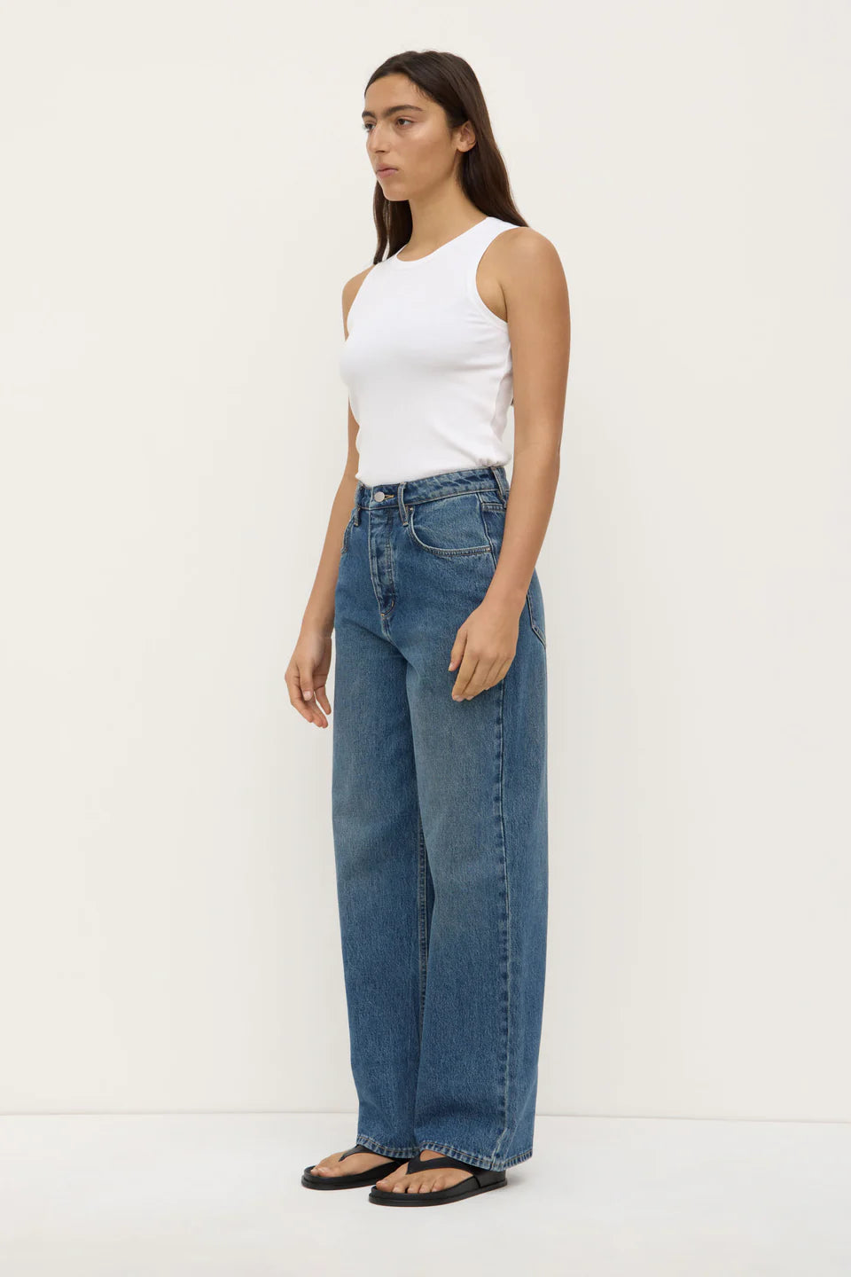 Oversized High Rise Jean