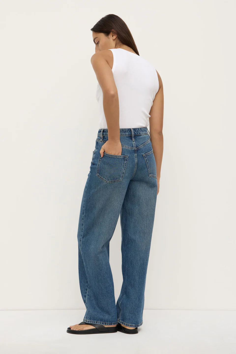 Oversized High Rise Jean