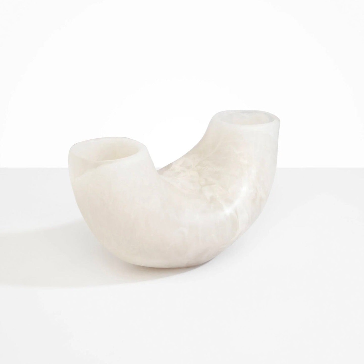 Medium Resin Horn Vase