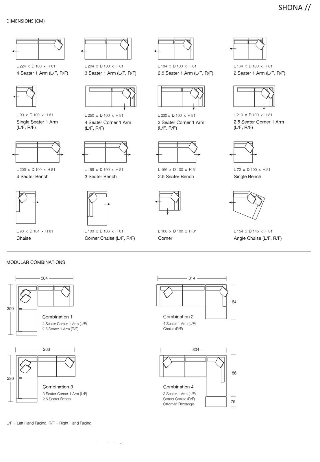 Coastal Living Shona Modular Sofa