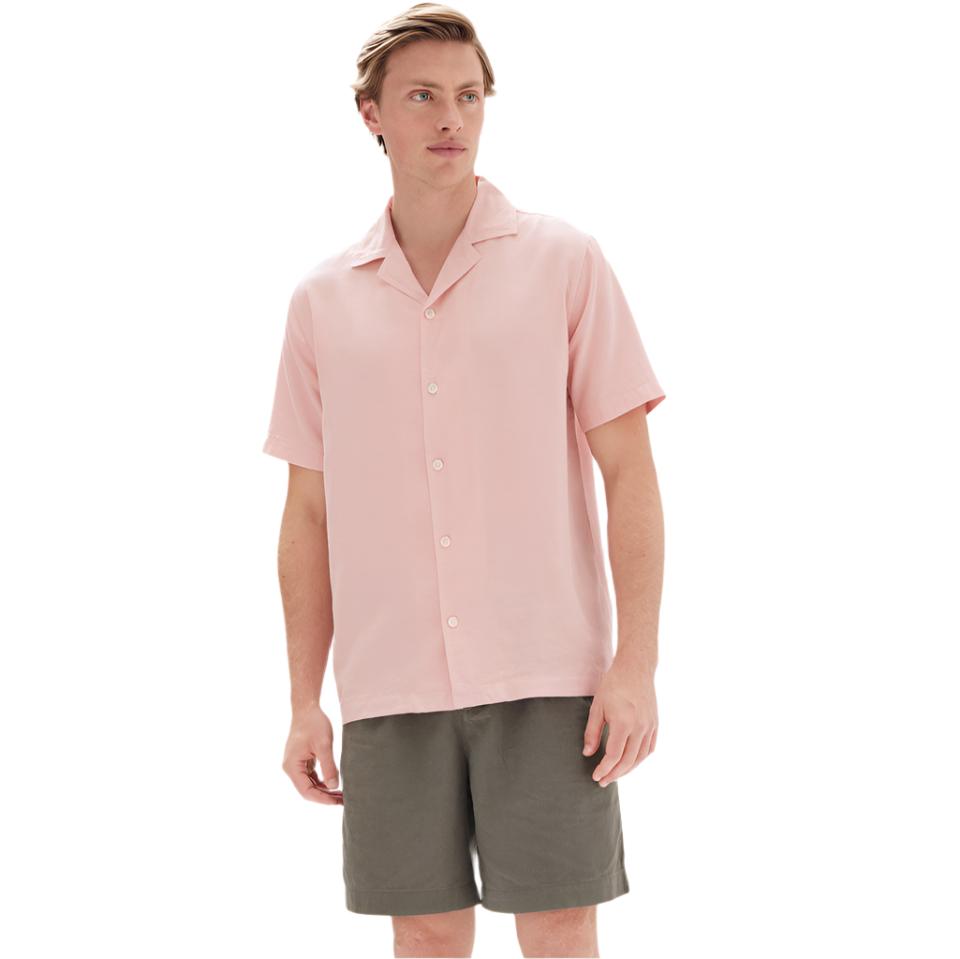 Stan Pleated Cotton Linen Short