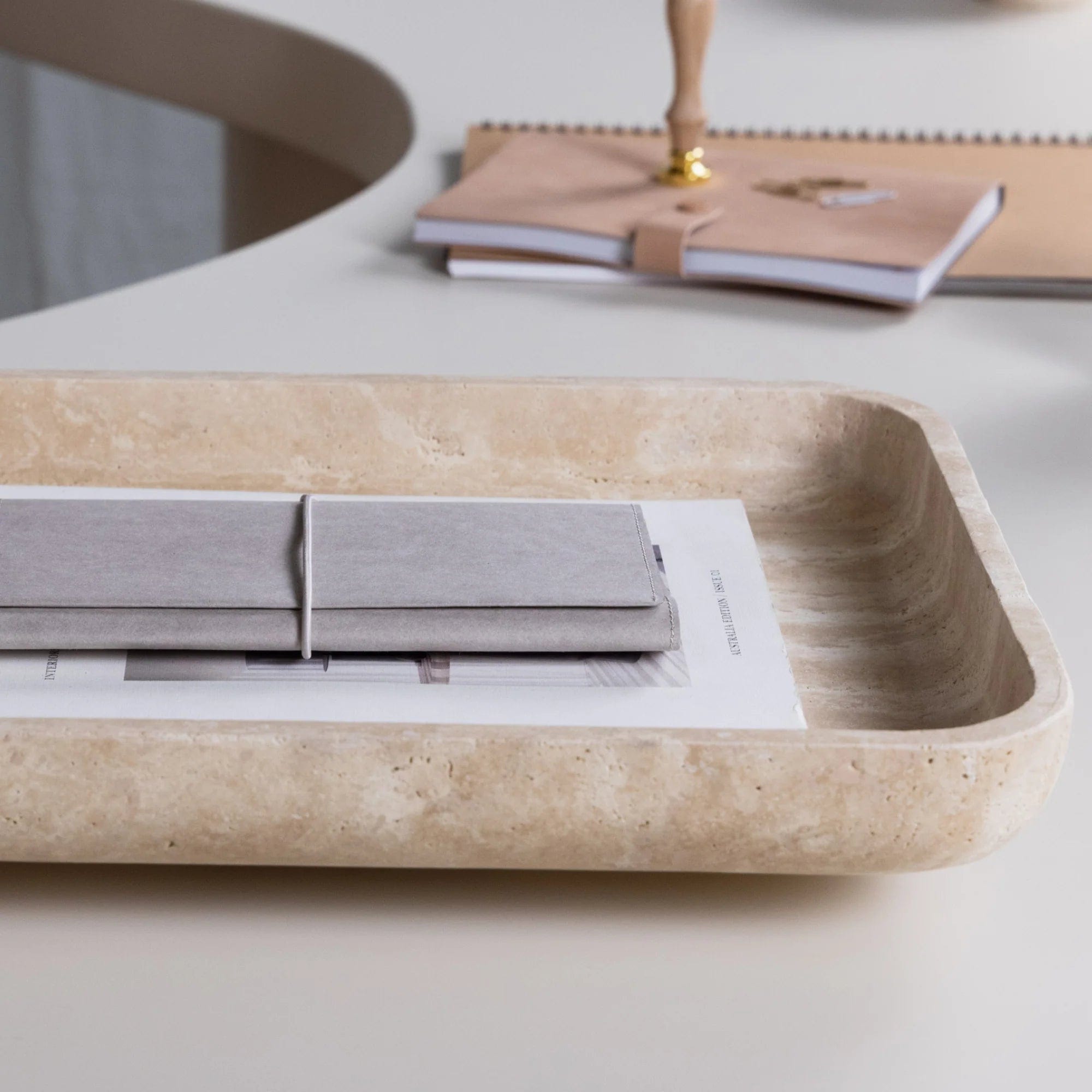 The Architect Footed Letter Tray