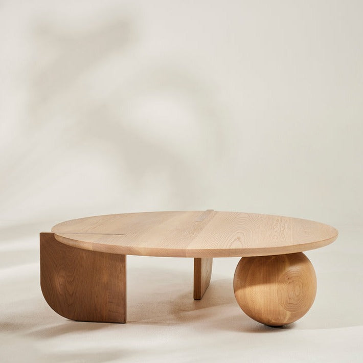 Rounded Curved Detail Coffee Table