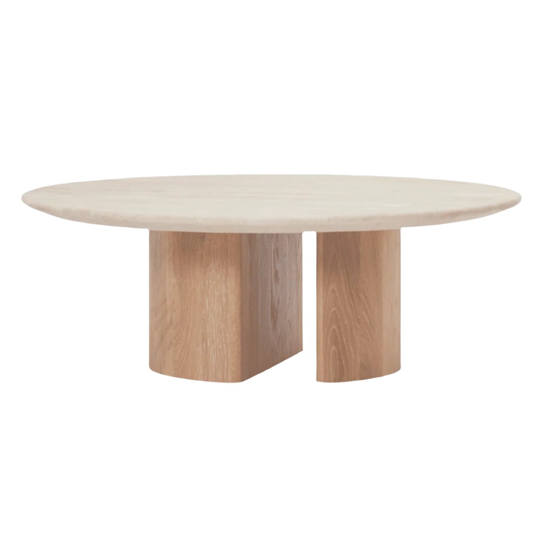 Arlo Travertine Coffee Table