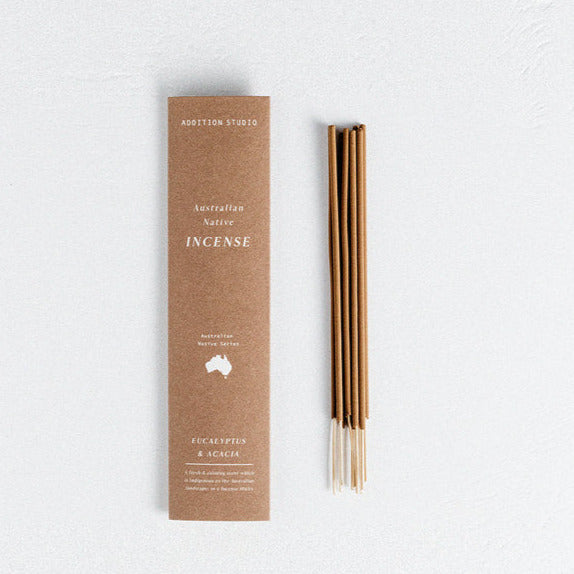 Australian Native Incense Small Eucalyptus & Acacia