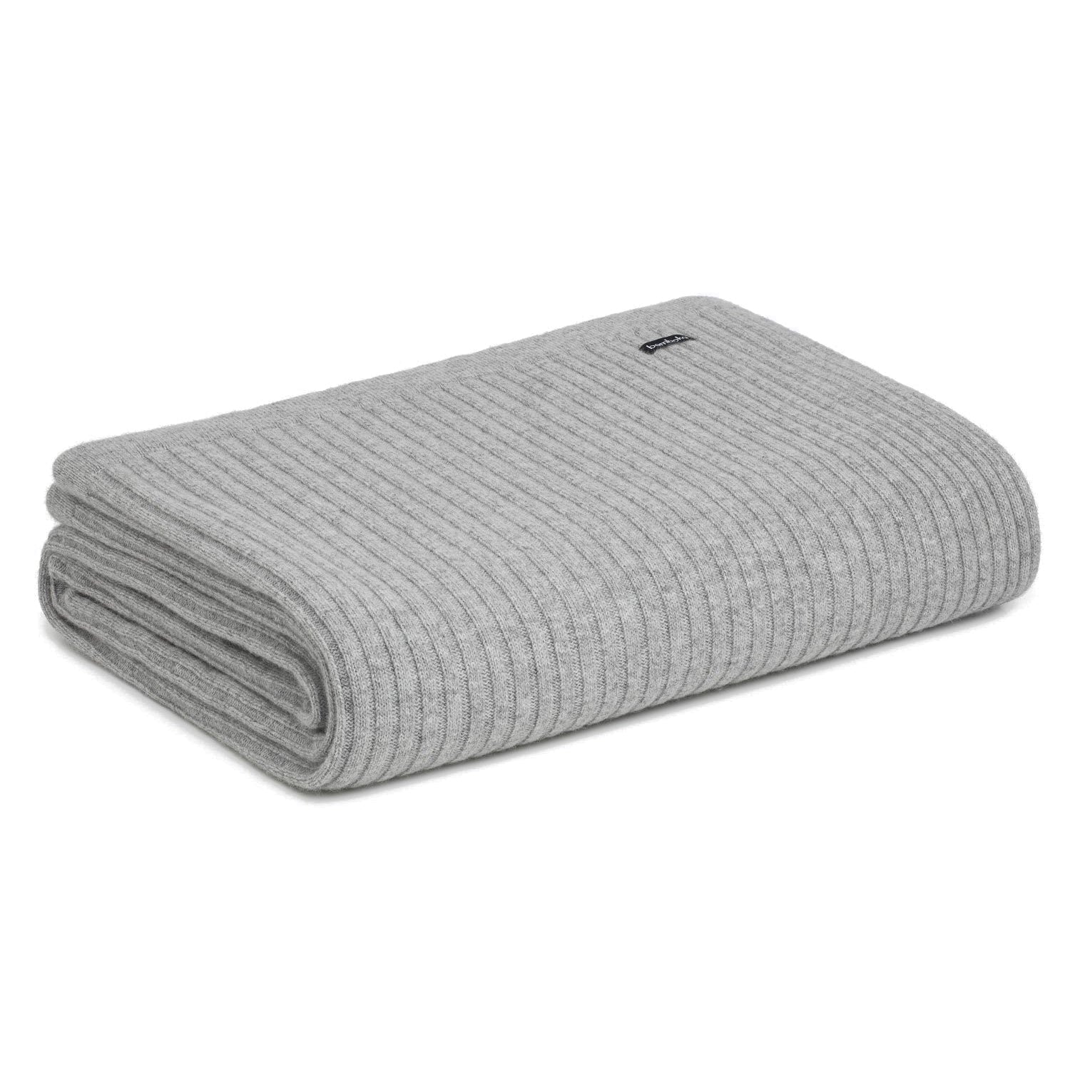 Wide Rib Angora & Marino Wool Throw - Coastal Living