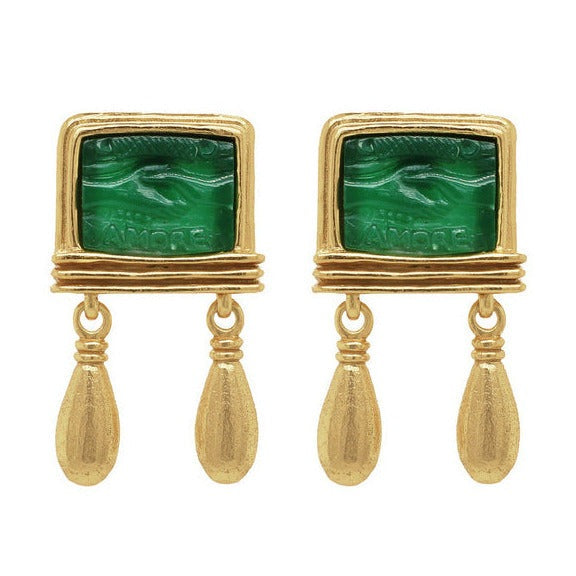 Donna Bianca Earring in resin